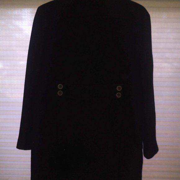 MAKSA Wool Cashmere Coat NWOT Sz. 14 - Picture 5 of 9